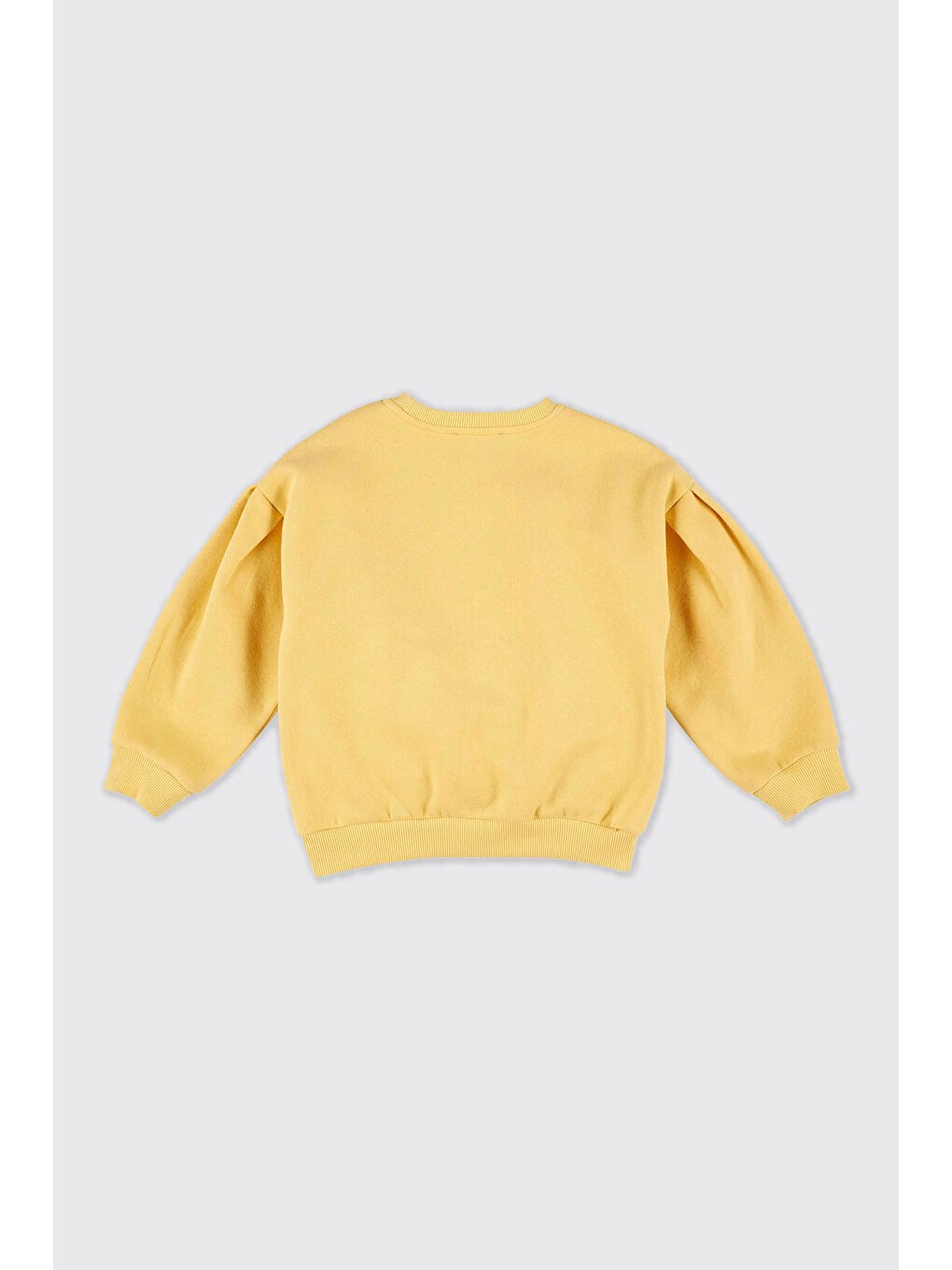 Kız Çocuk Sarı Sweatshirt-5