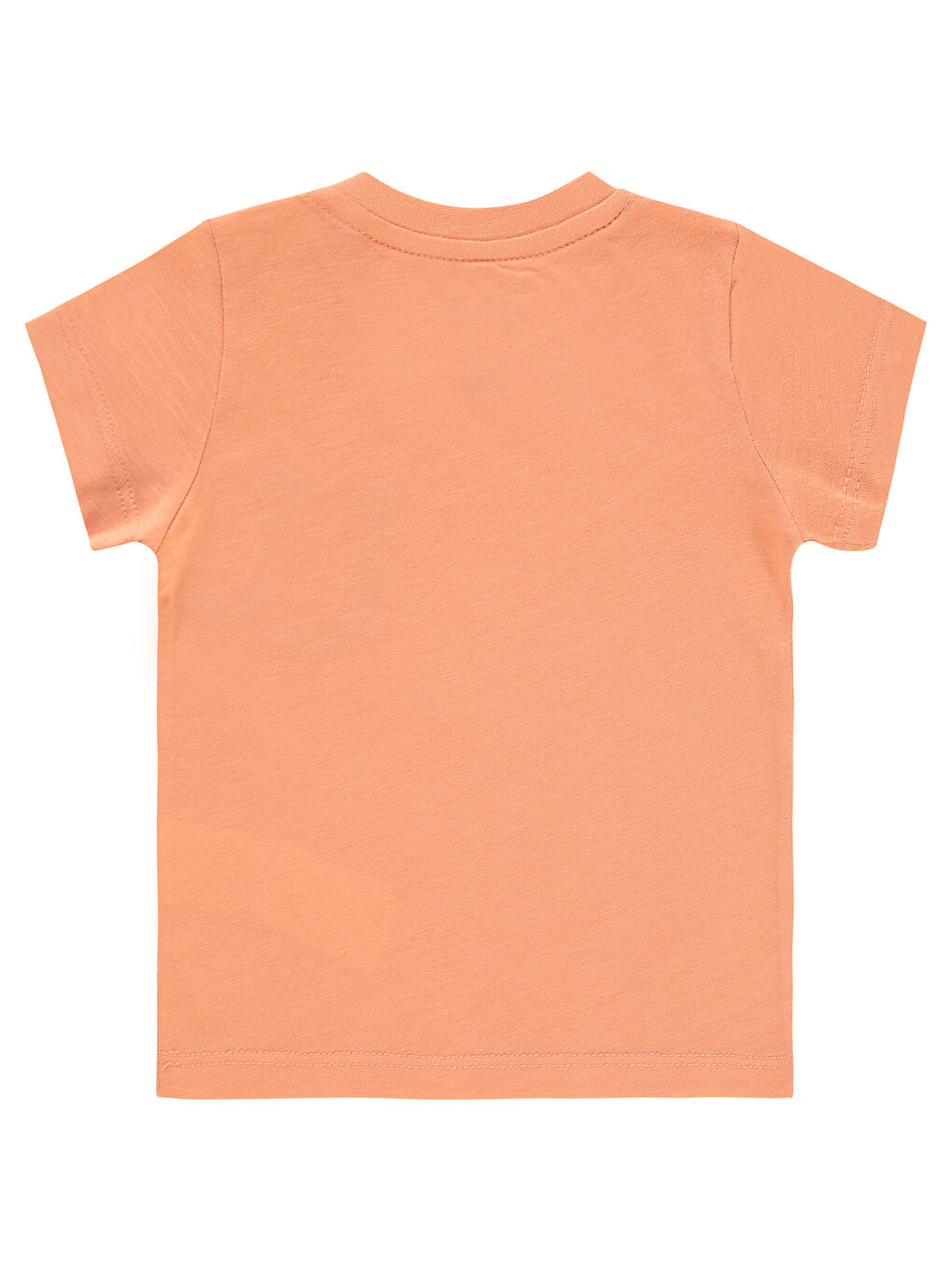 Pembe Baby Erkek Bebek Tişört 6-18 Ay Şeftali-1