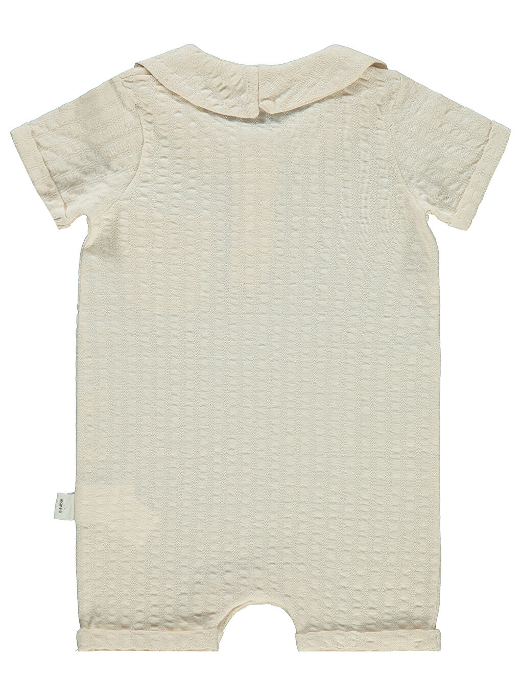 Baby Erkek Bebek Patiksiz Tulum 6-18 Ay Bej-1