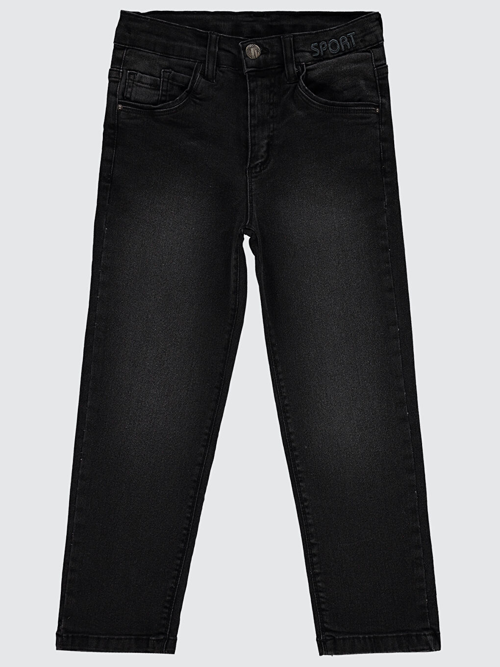 Gri Boys Erkek Çocuk Pantolon 6-9 Yaş Füme