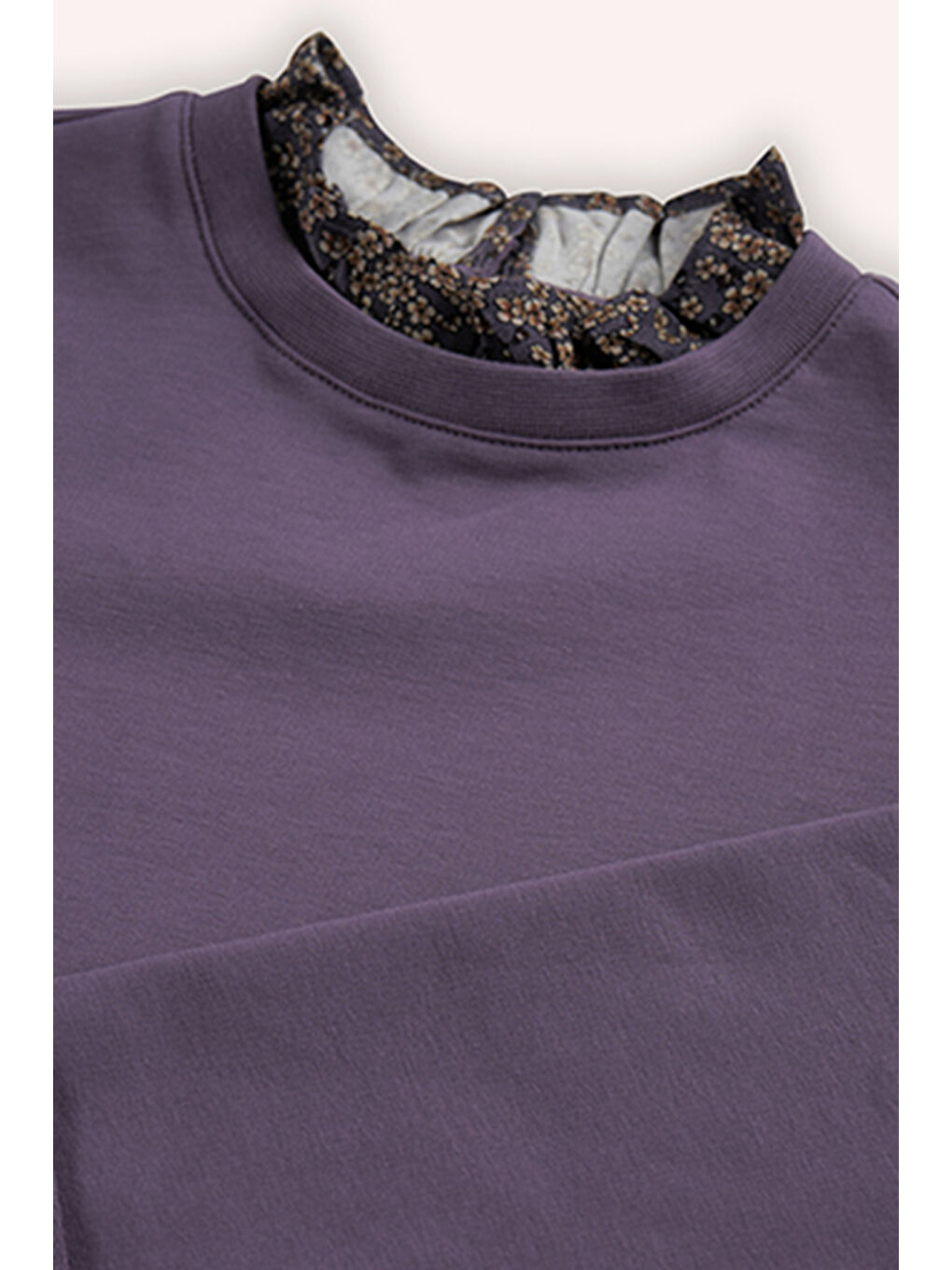 Kız Çocuk Mor Sweatshirt-2