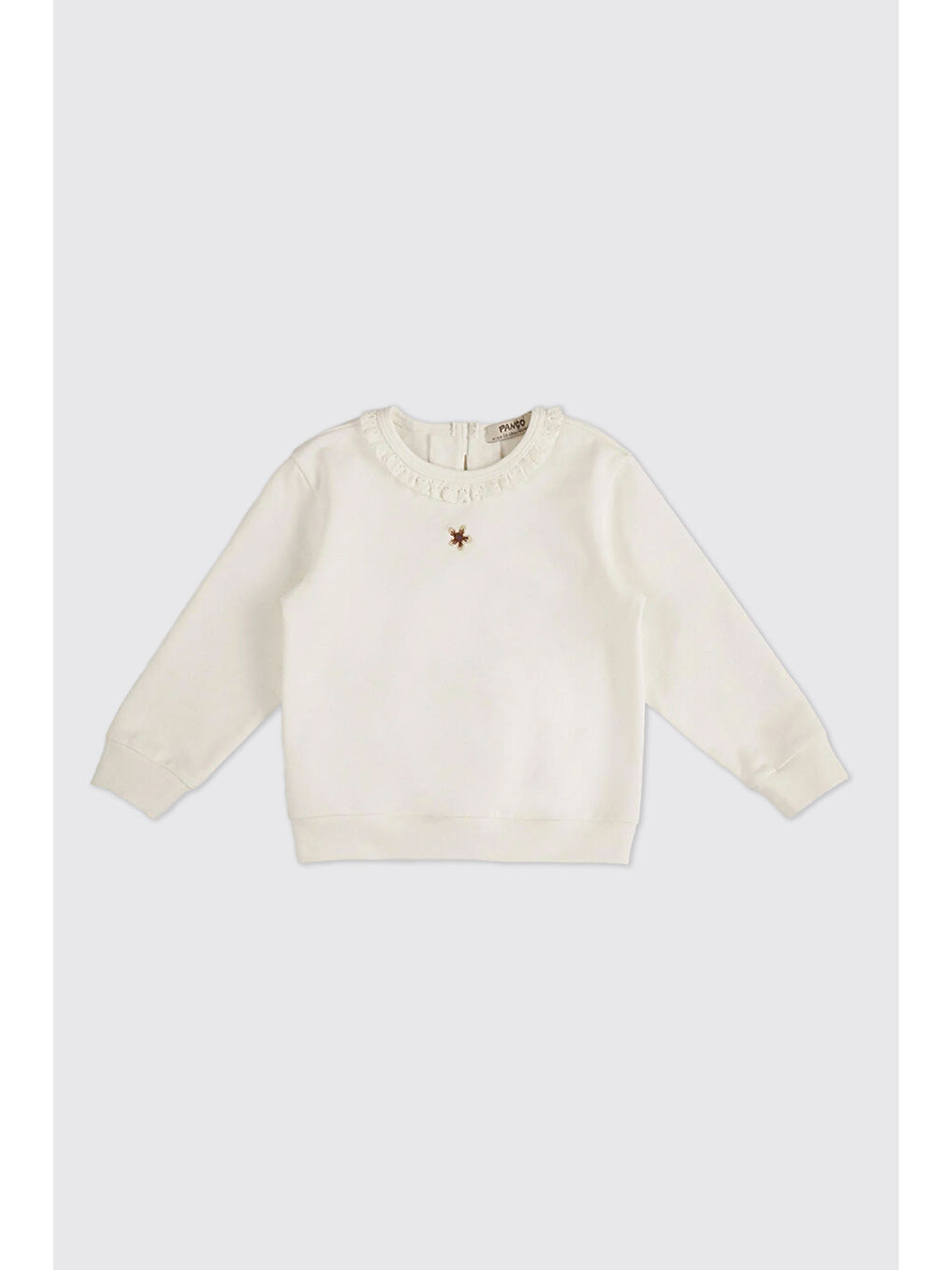 Kız Bebek Ekru Sweatshirt