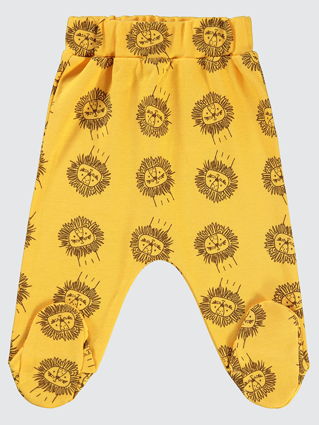 Kahverengi Baby Erkek Bebek Patikli Tek Alt 1-6 Ay Hardal