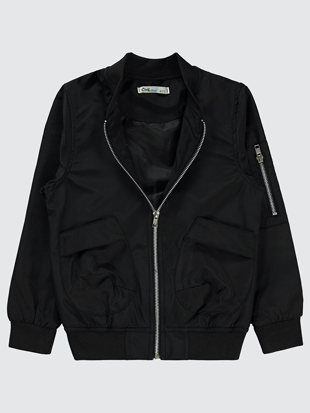 Boys Erkek Çocuk Ceket 6-9 Yaş Siyah-4