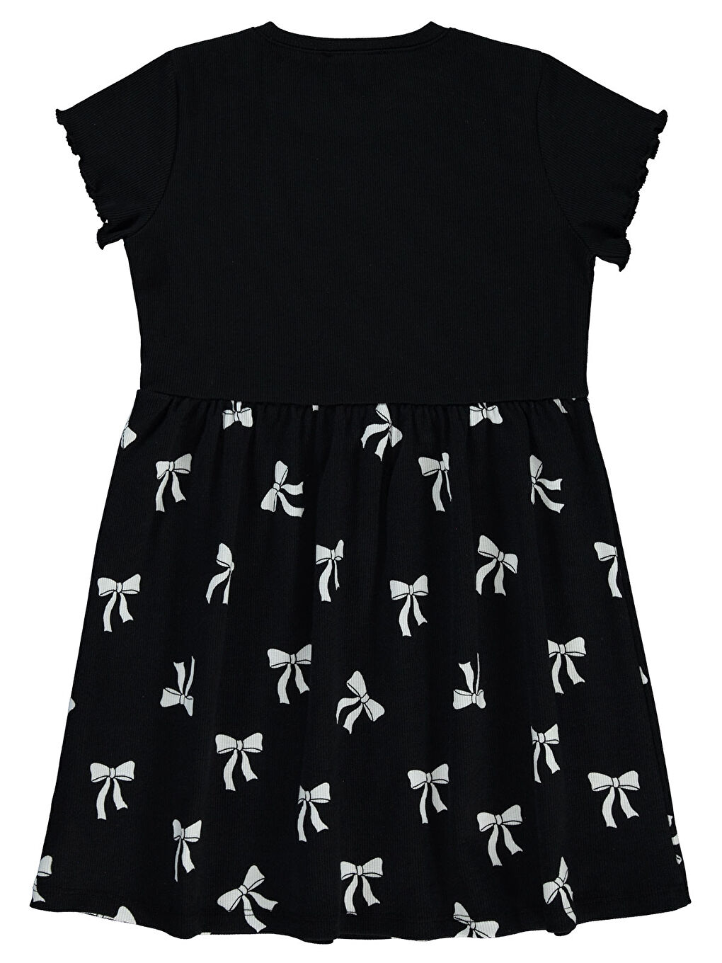 Girls Kız Çocuk Elbise 6-9 Yaş Siyah-1