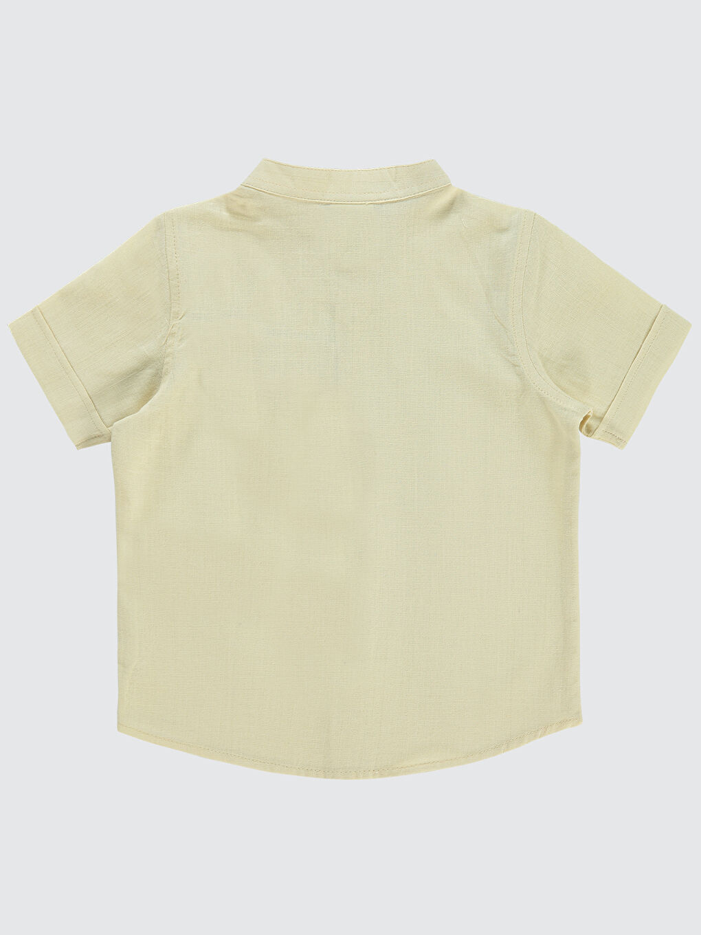 Kahverengi Baby Erkek Bebek Gömlek 6-18 Ay Sütlü Kahve-1