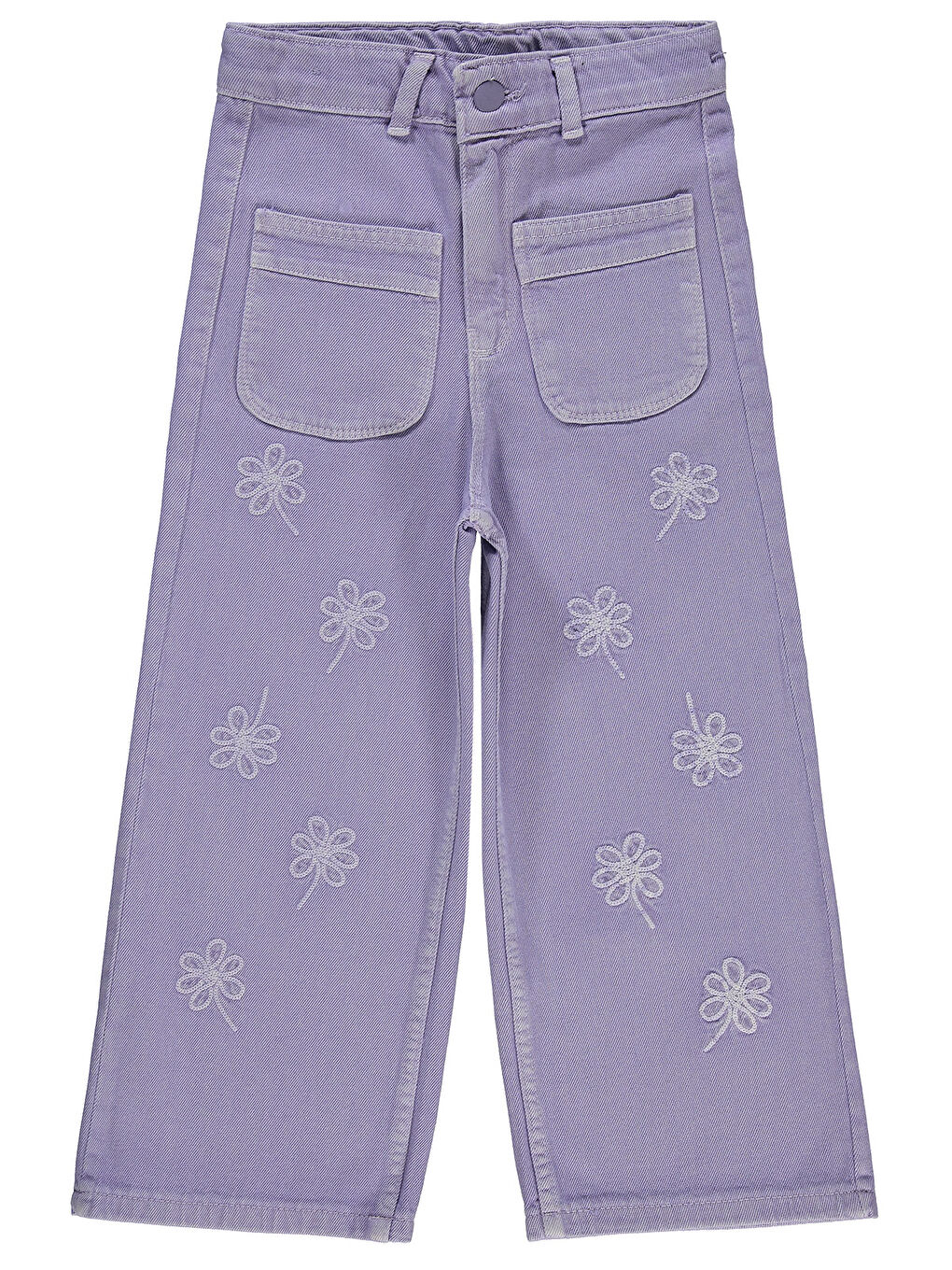 Girls Kız Çocuk Pantolon 6-9 Yaş Lila