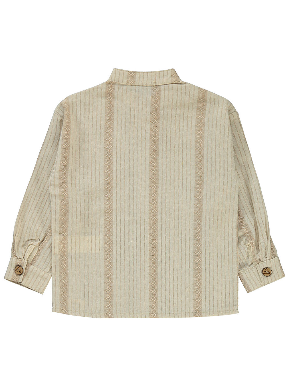 Bej Boys Erkek Çocuk Gömlek 2-5 Yaş Taş Rengi-1