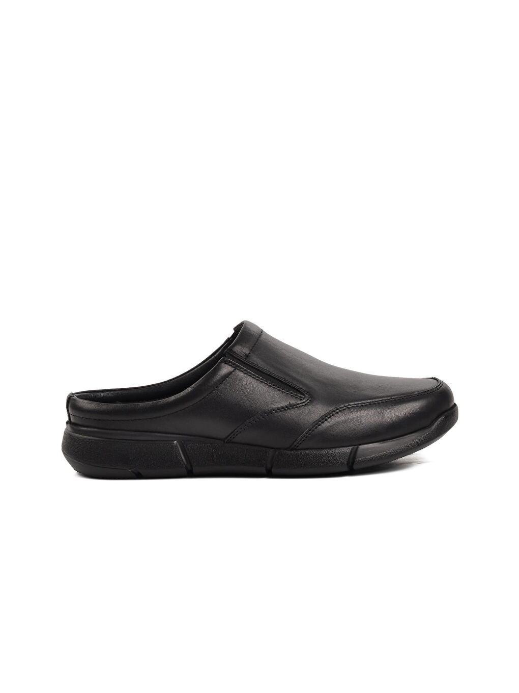 Sekurlet 1371 Siyah Hakiki Deri Erkek Günlük Ayakkabı