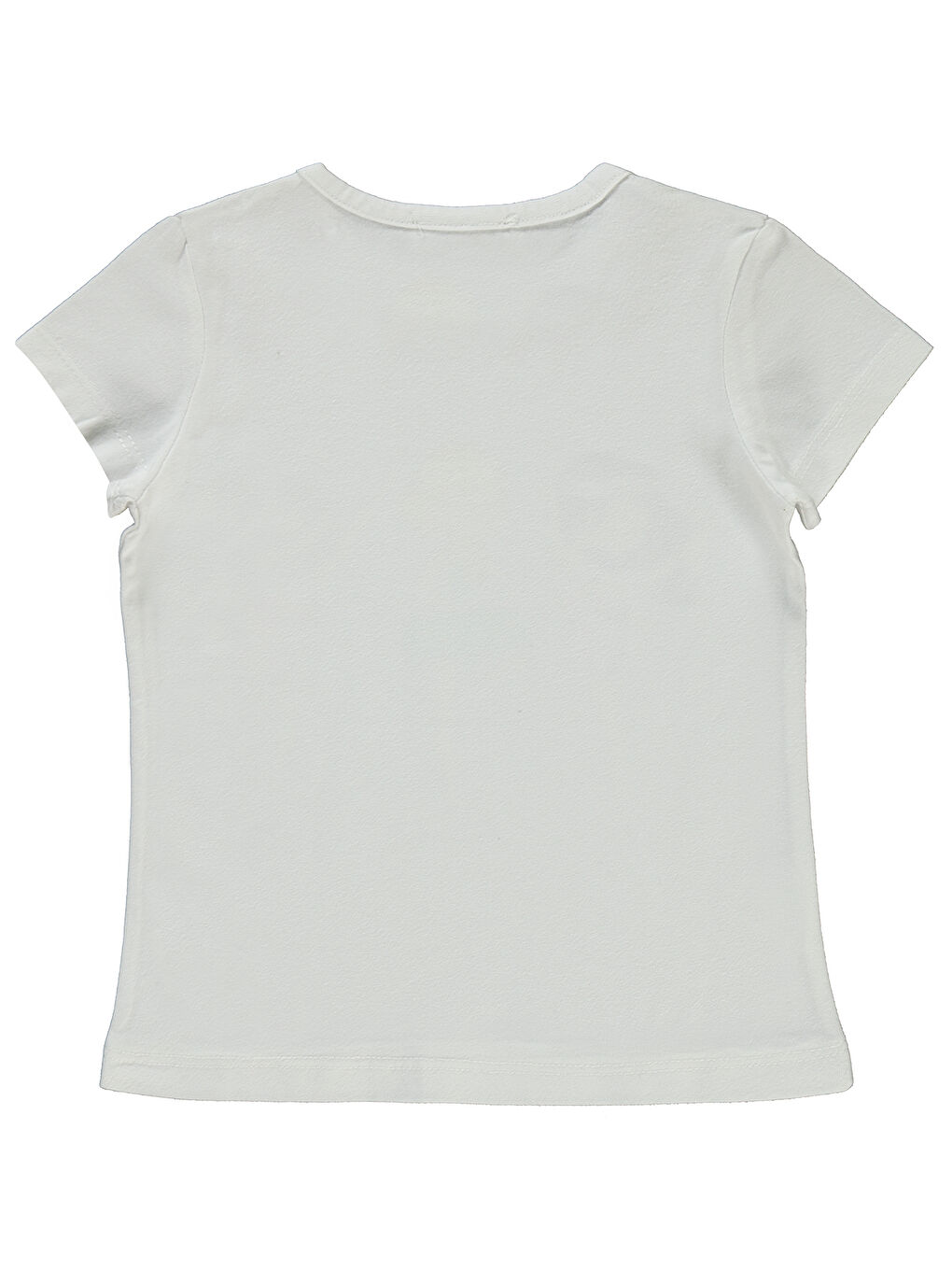 Girls Kız Çocuk Tişört 2-5 Yaş Ekru-1