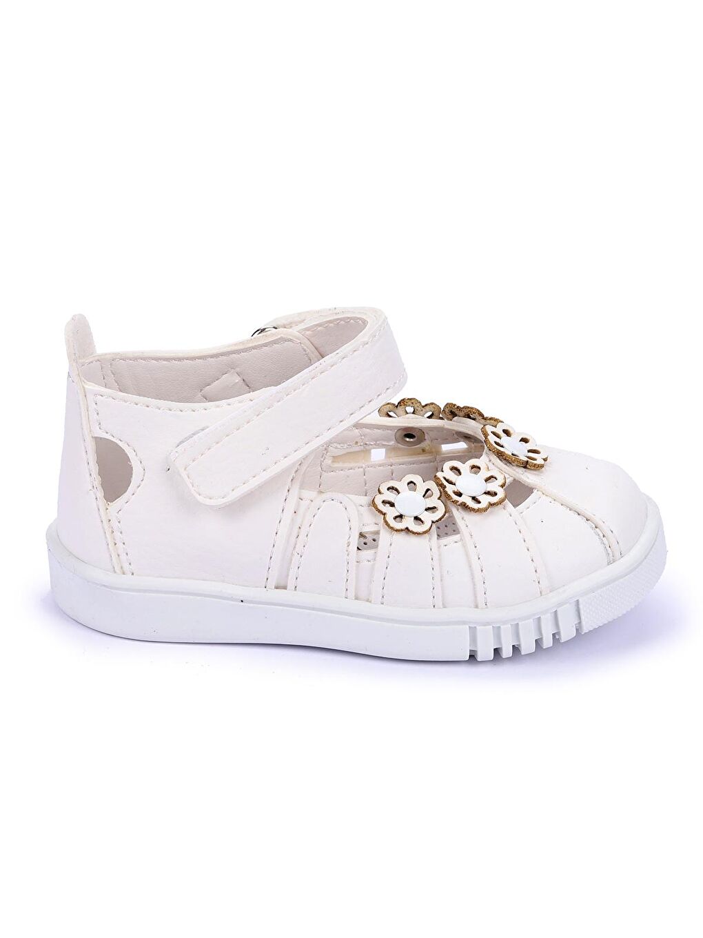 Beyaz Ortopedik Kız Çocuk İlk Adım Ayakkabı Şb 750-56-3