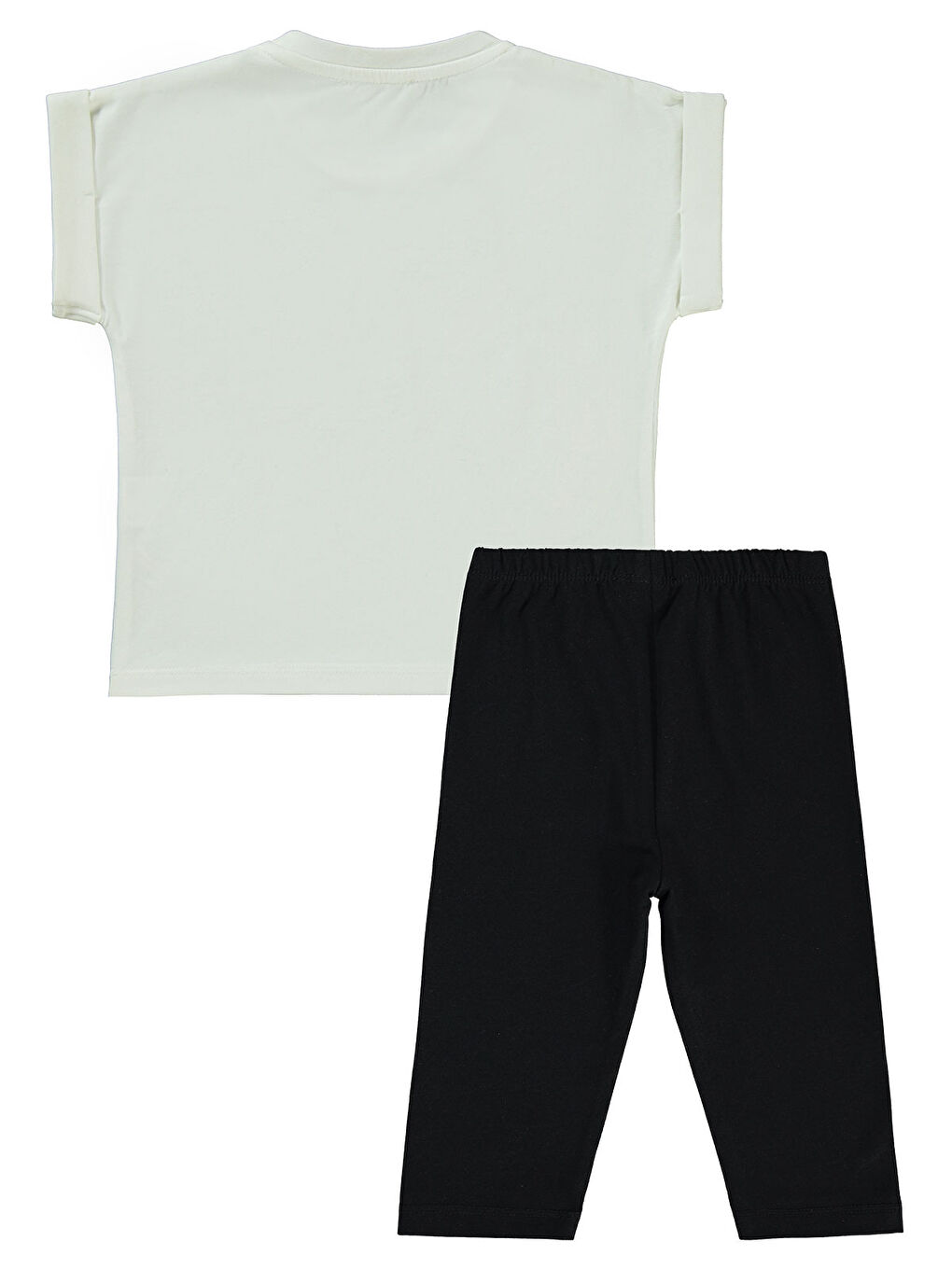 Girls Kız Çocuk Takım 2-5 Yaş Ekru-1