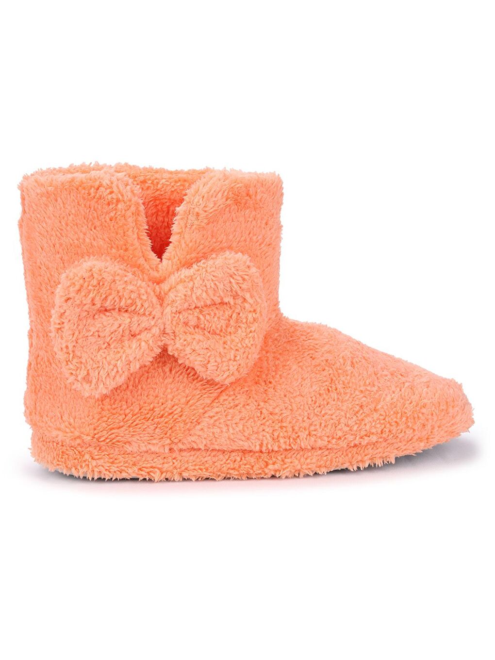 Turuncu RDP Fiyonklu Kışlık Panduf Kadın Ev Botu-3