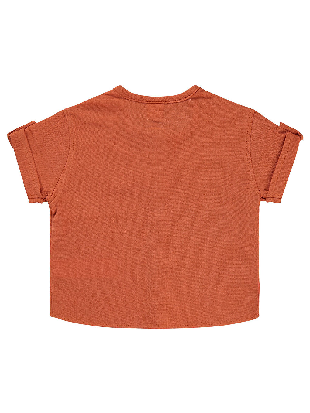 Kahverengi Baby Erkek Bebek Gömlek 6-18 Ay Tarçın-1