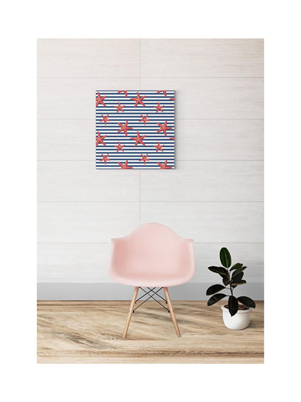 Karışık Deniz Yıldızı Kanvas Tablo Modeli 217