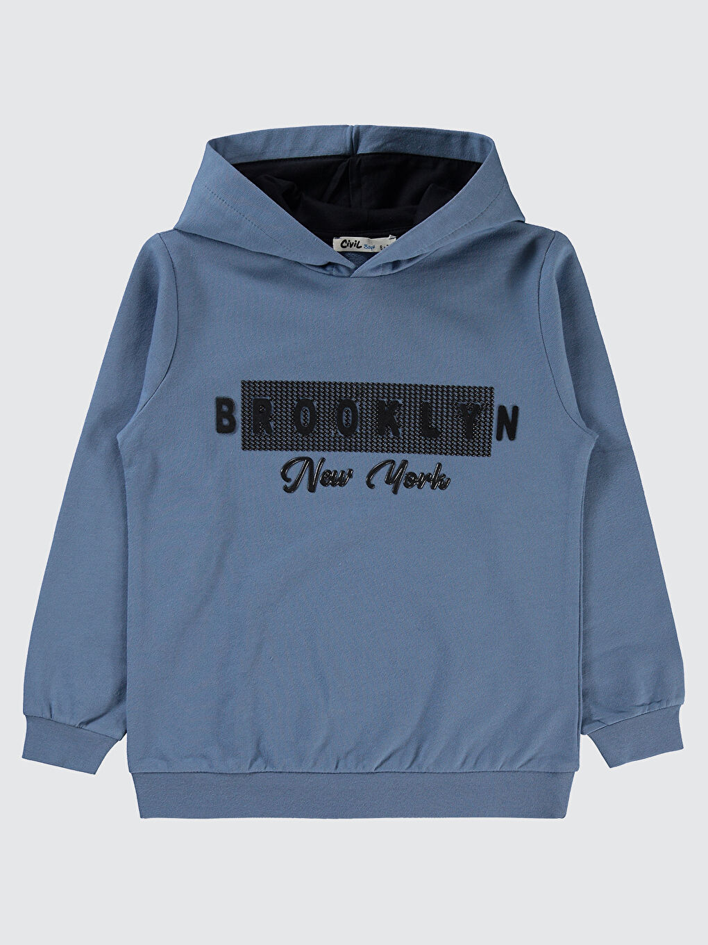 Erkek Çocuk Sweatshirt 10-13 Yaş İndigo