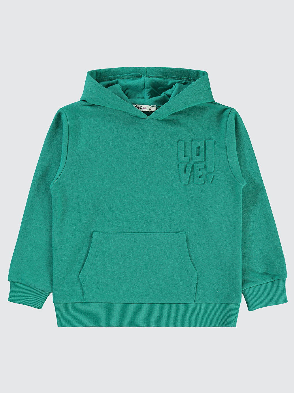 Civil Kız Çocuk Sweatshirt 10-13 Yaş Yeşil