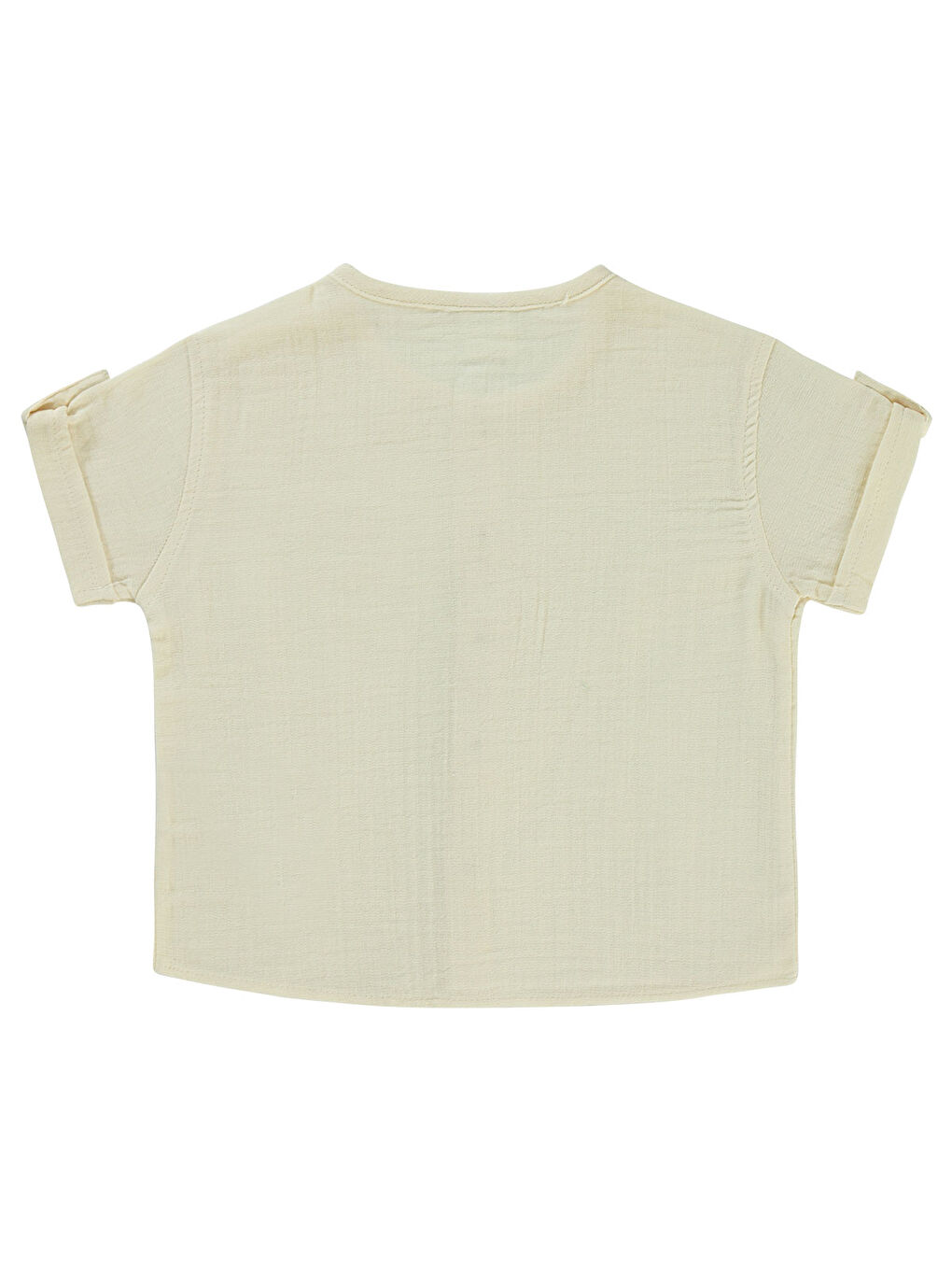 Baby Erkek Bebek Gömlek 6-18 Ay Bej-1