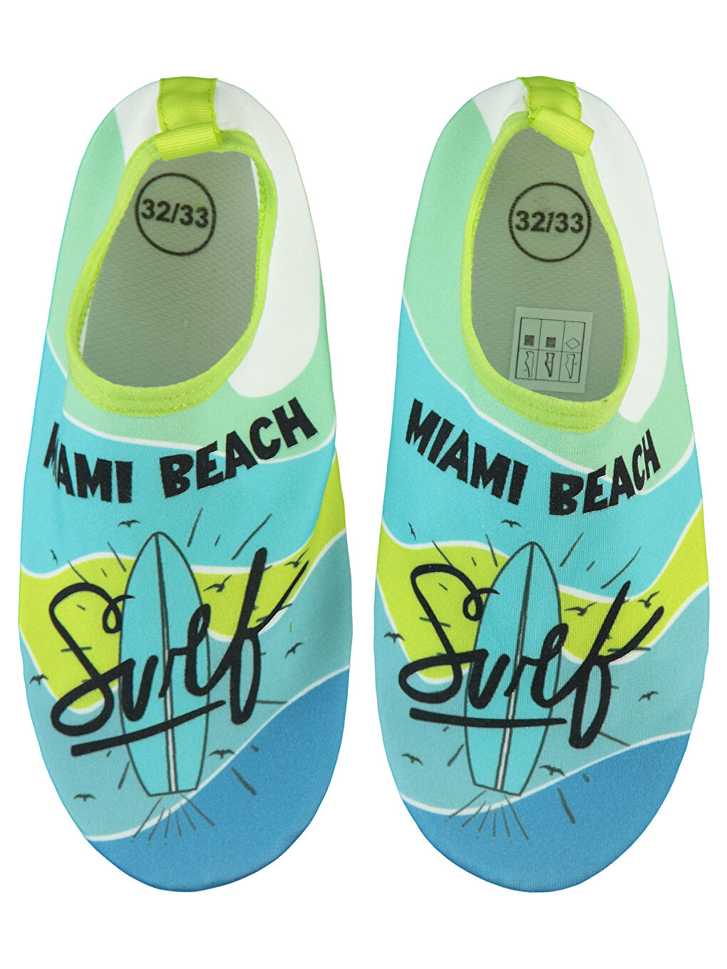 Boys Erkek Çocuk Deniz Ayakkabısı 31-35 Numara Yeşil