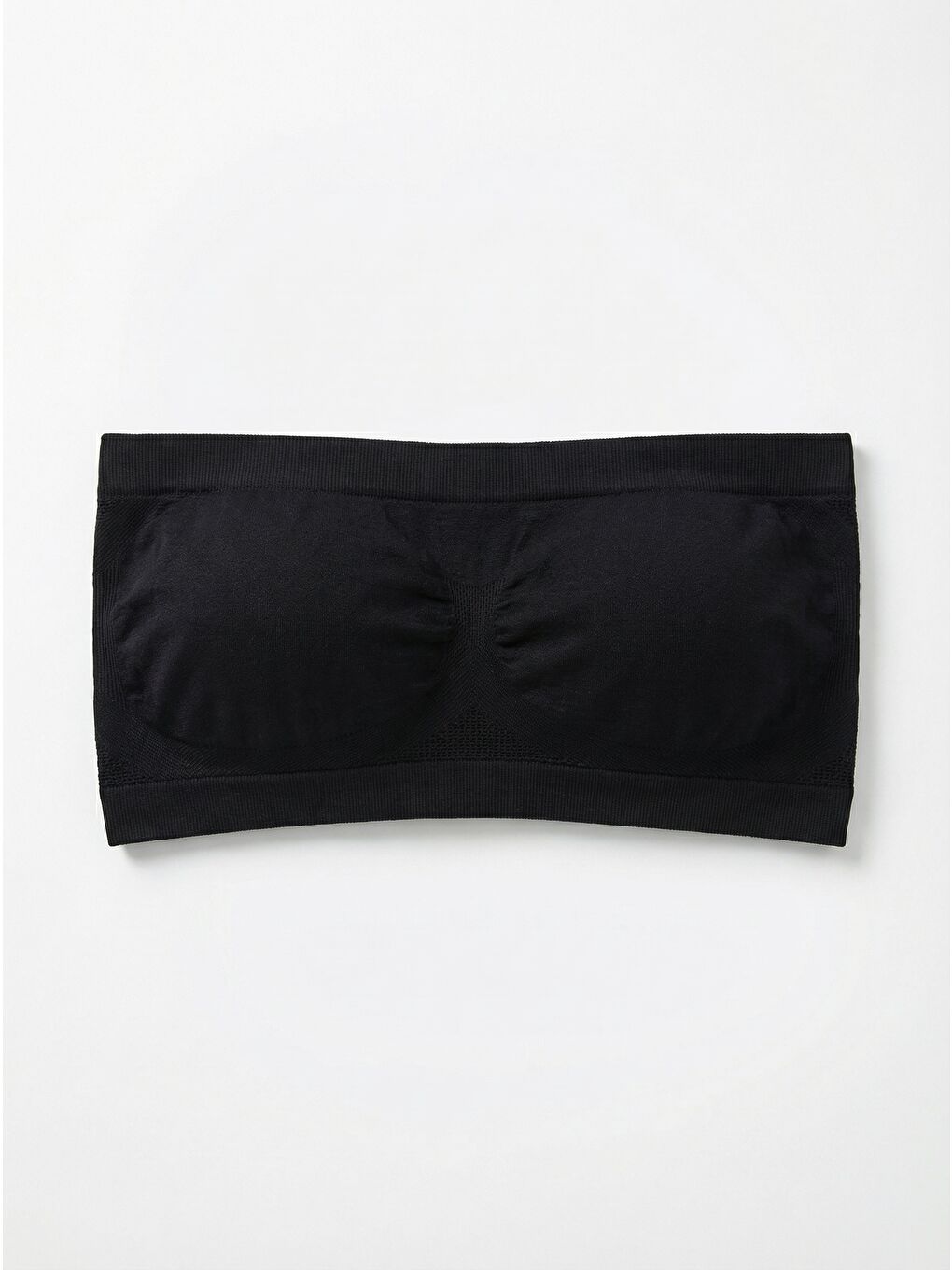 C14002 Dikişsiz Straplez Büstiyer Siyah