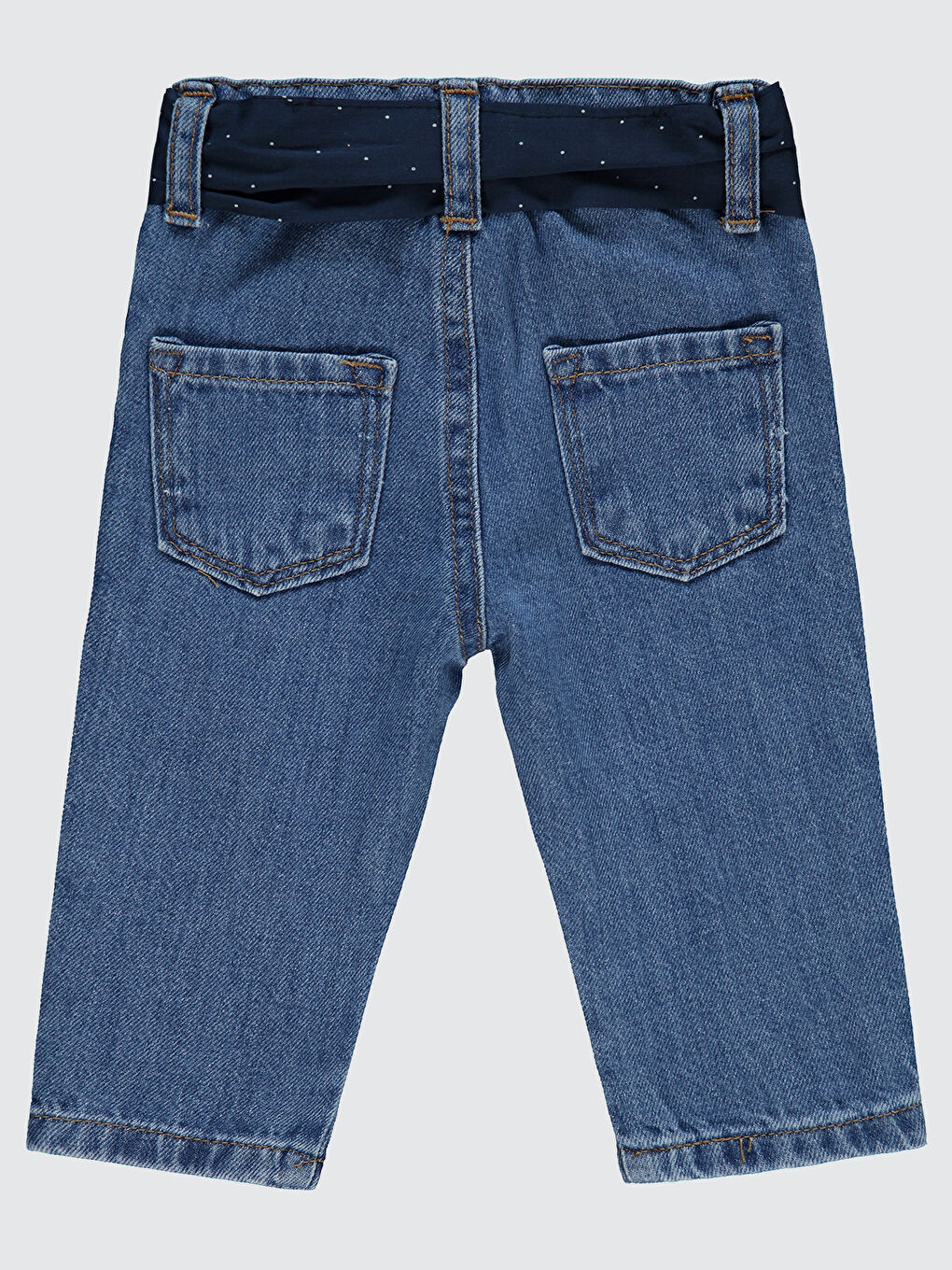 Baby Kız Bebek Jean Pantolon 6 18 Ay Açık Mavi-2