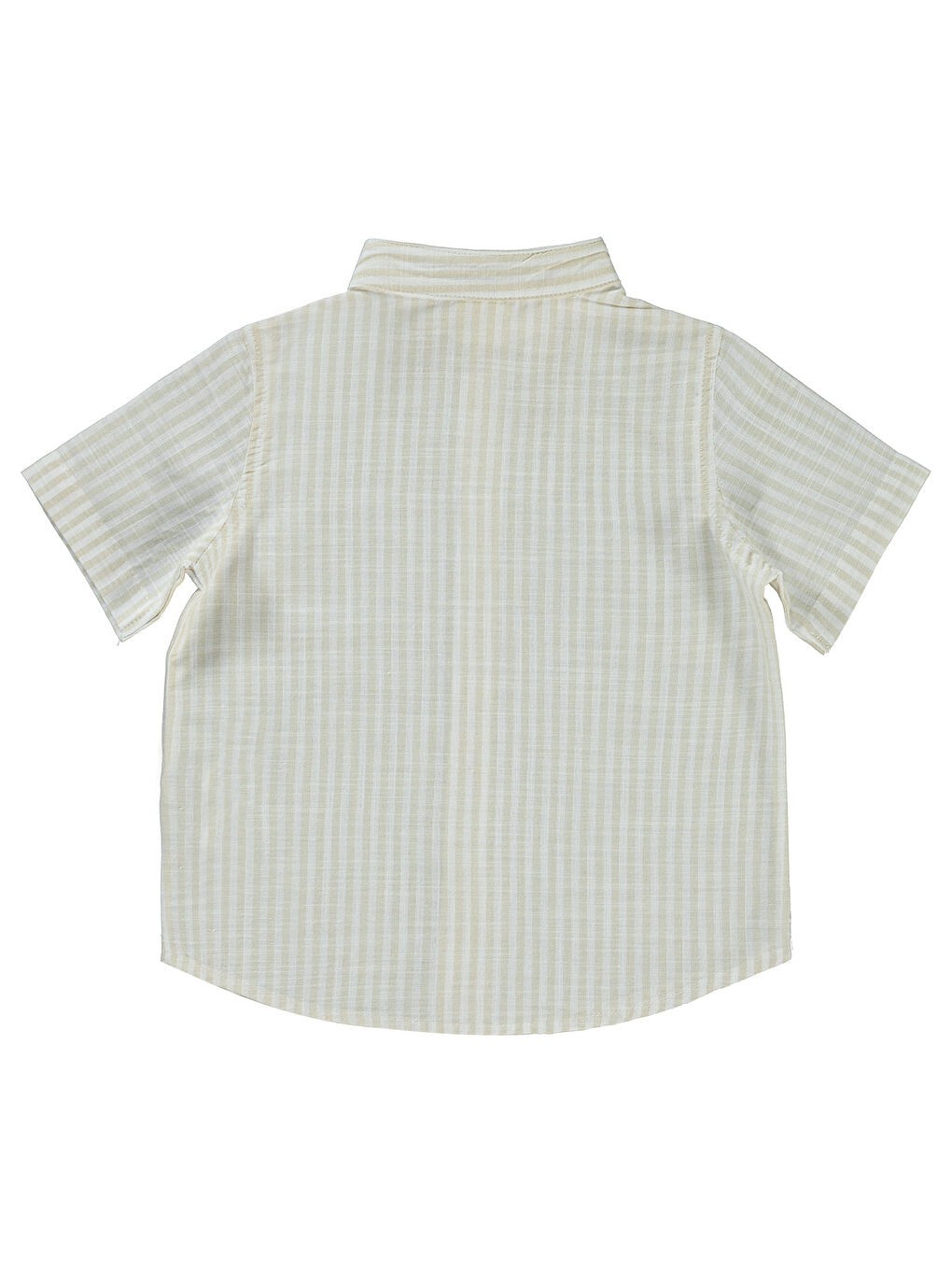 Kahverengi Baby Erkek Bebek Gömlek 6-18 Ay Sütlü Kahve-1