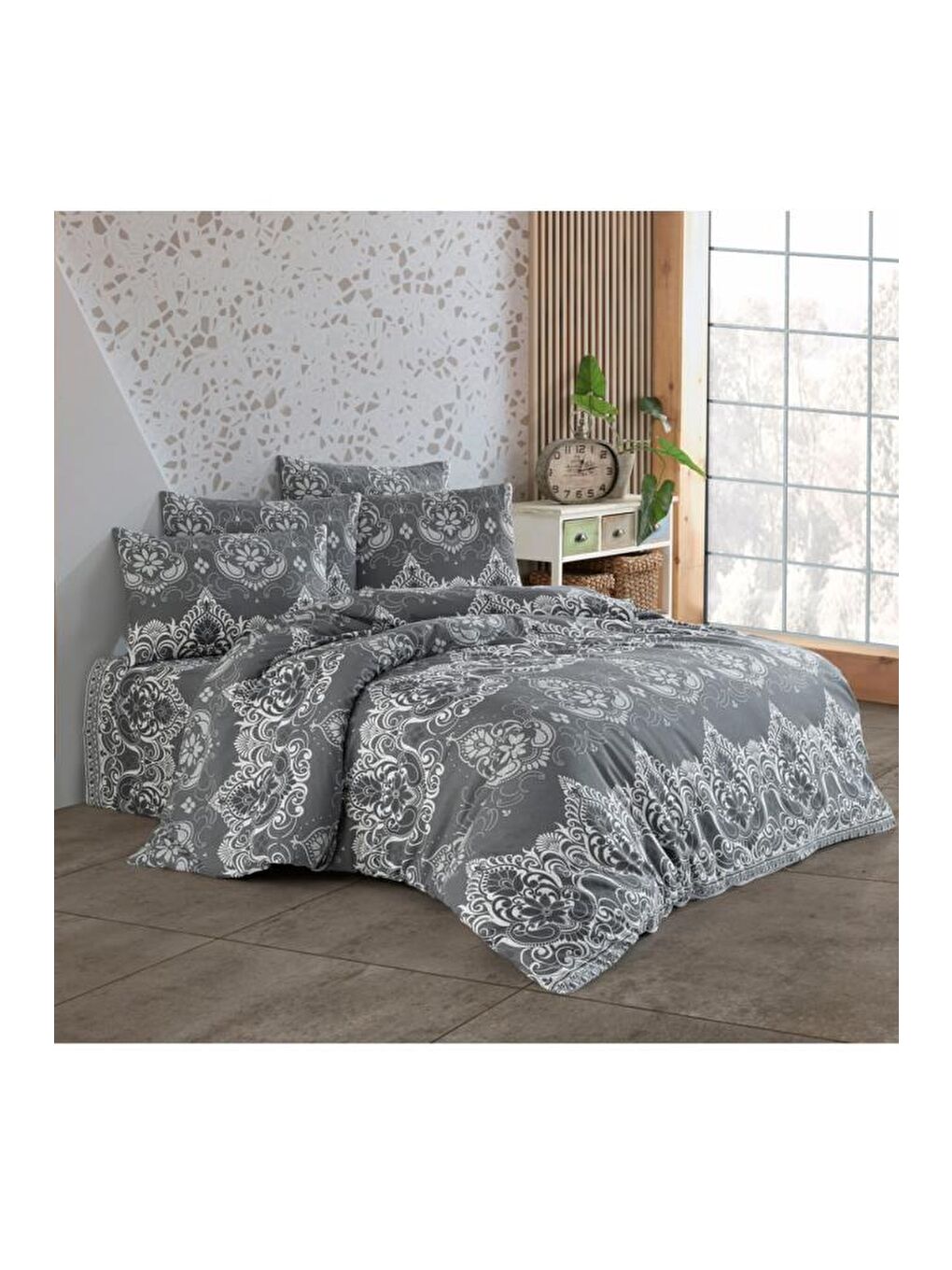 Karışık Piyare Tek Kişilik Nevresim Takımı-1