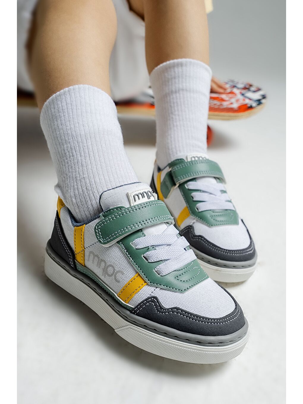 Erkek Çocuk Gri Günlük Ayakkabı-3