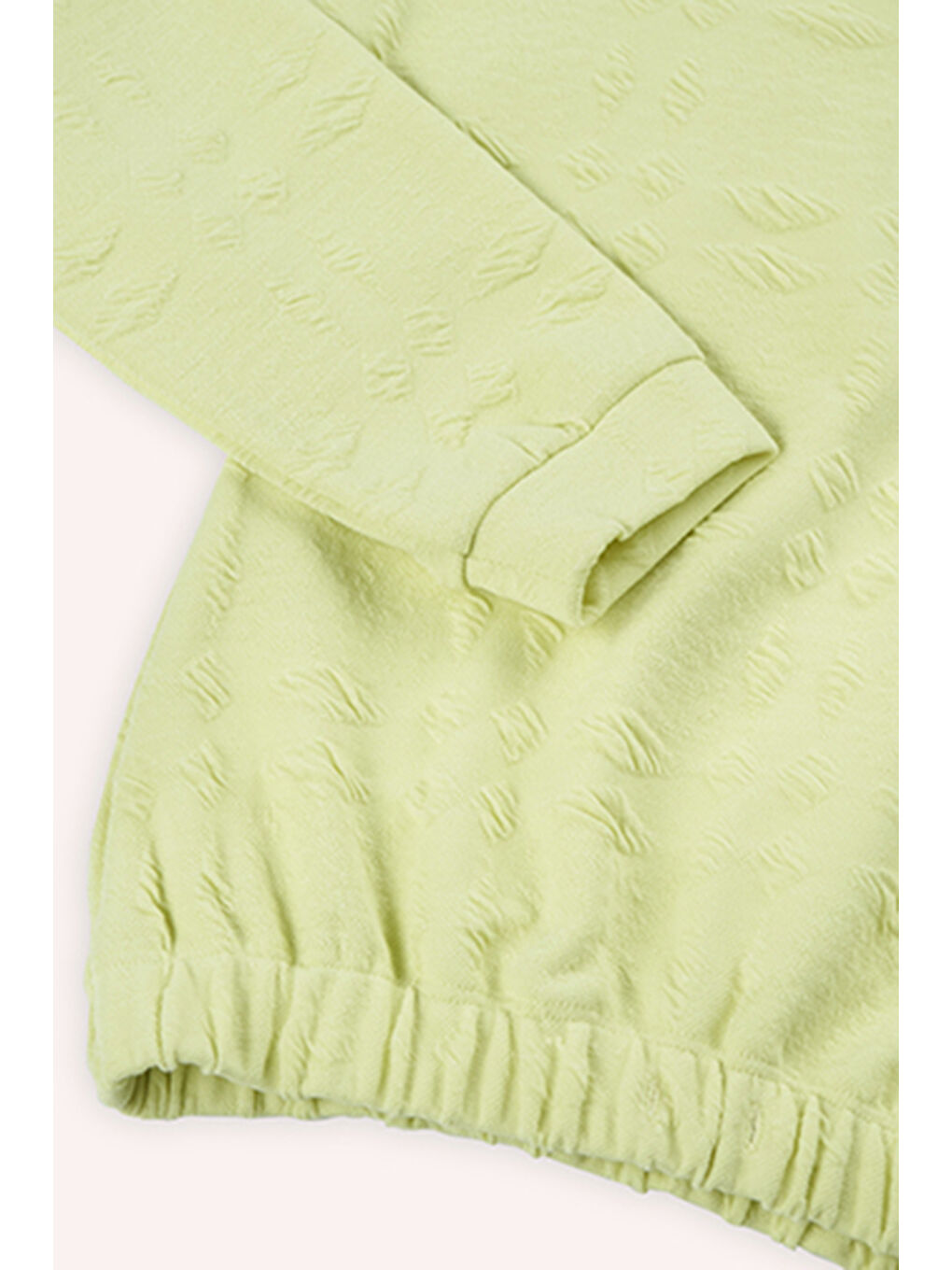 Kız Çocuk Yeşil Sweatshirt-4