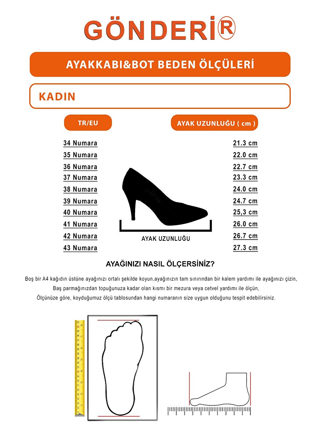 Bej Sivri Burun Orta Kalın Topuklu Kadın Ayakkabı 38918-2
