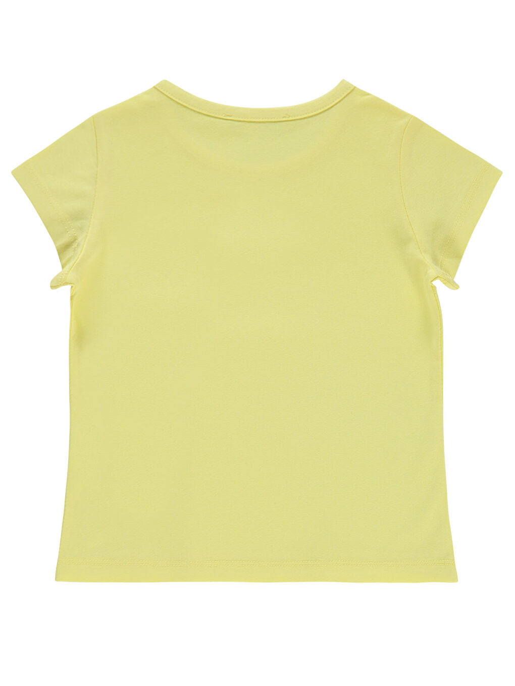 Girls Kız Çocuk Tişört 2-5 Yaş Sarı-1