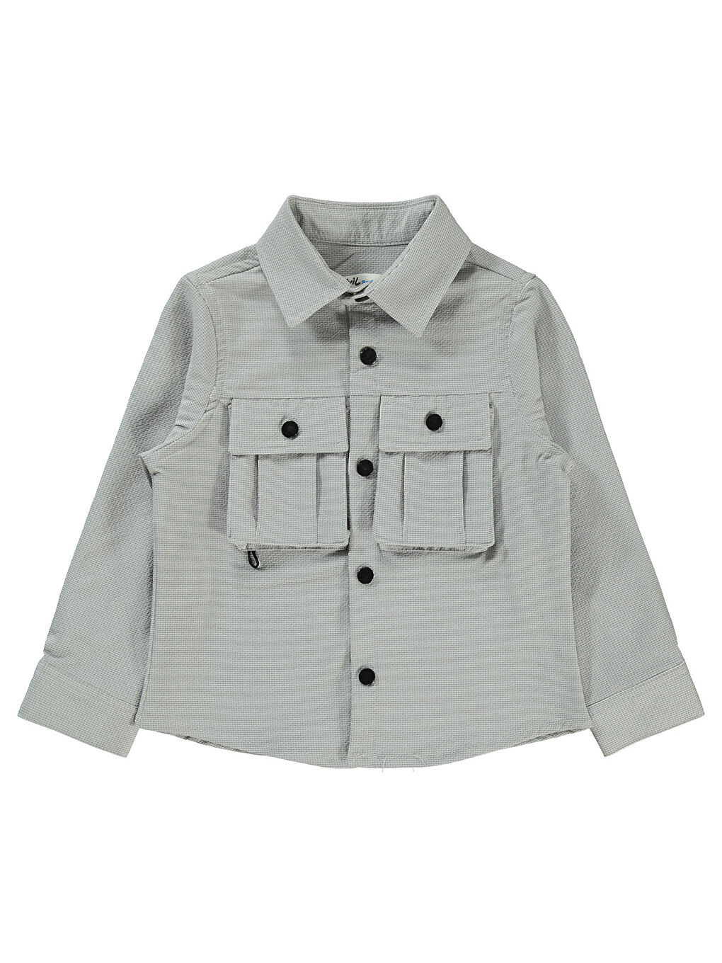 Boys Erkek Çocuk Gömlek 2-5 Yaş Gri