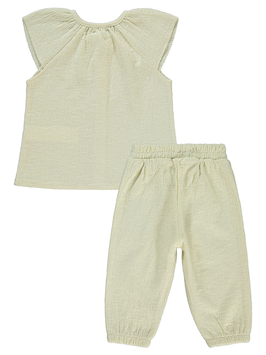 Baby Kız Bebek Takım 6-18 Ay Ekru-1