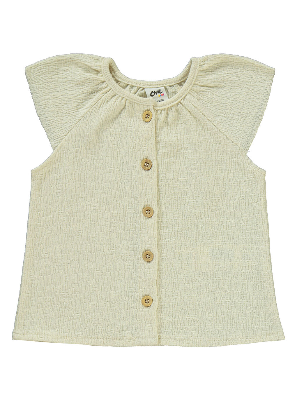 Baby Kız Bebek Takım 6-18 Ay Ekru-2