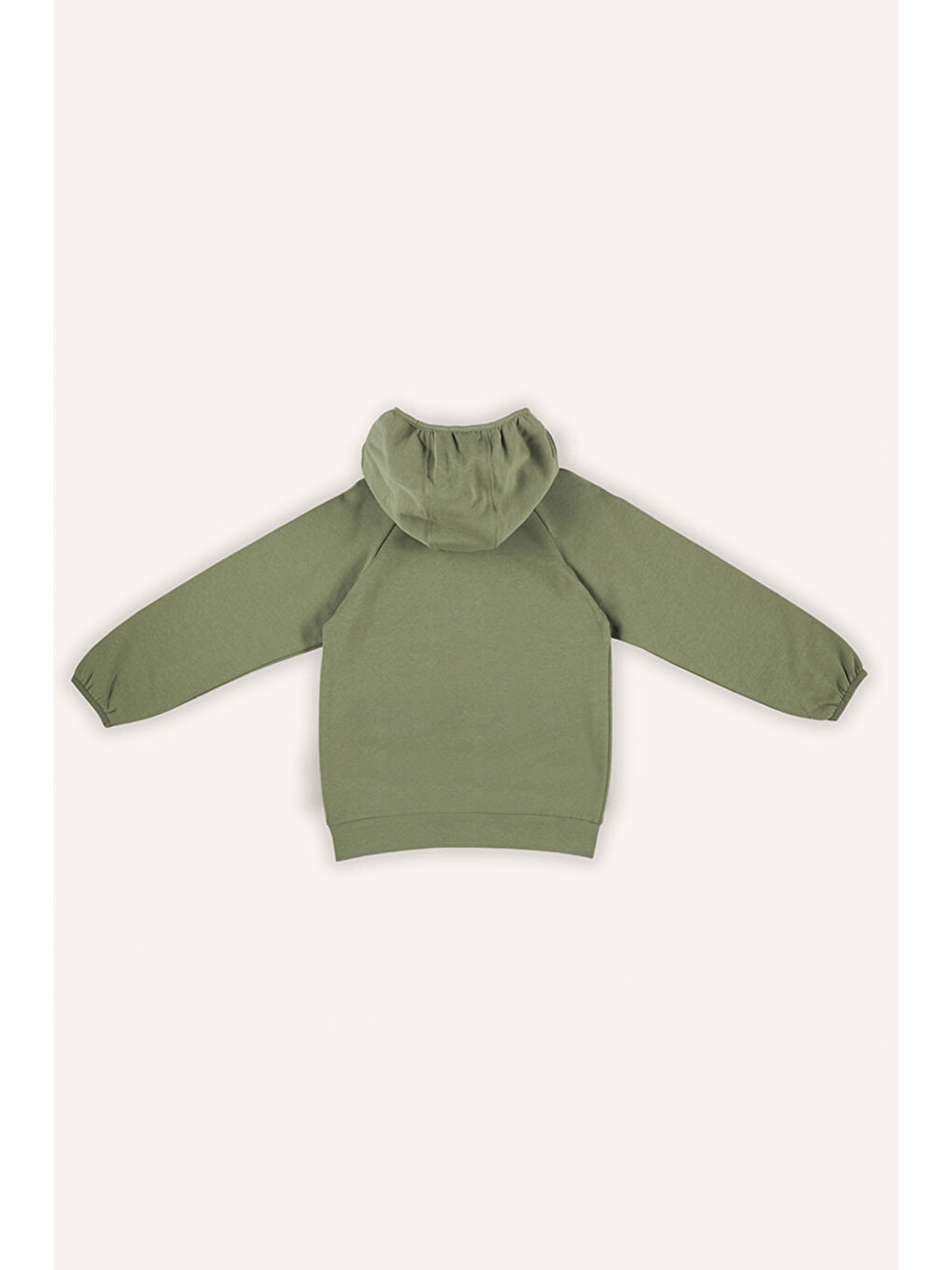 Erkek Çocuk Kapüşonlu Haki Sweatshirt-2