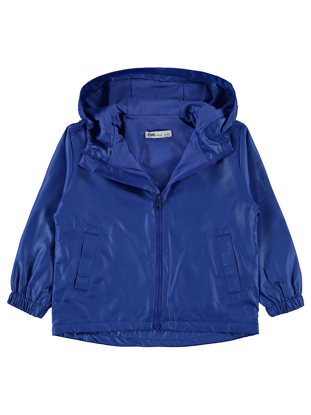 Boys Erkek Çocuk Yağmurluk 2-5 Yaş Saks Mavisi-1