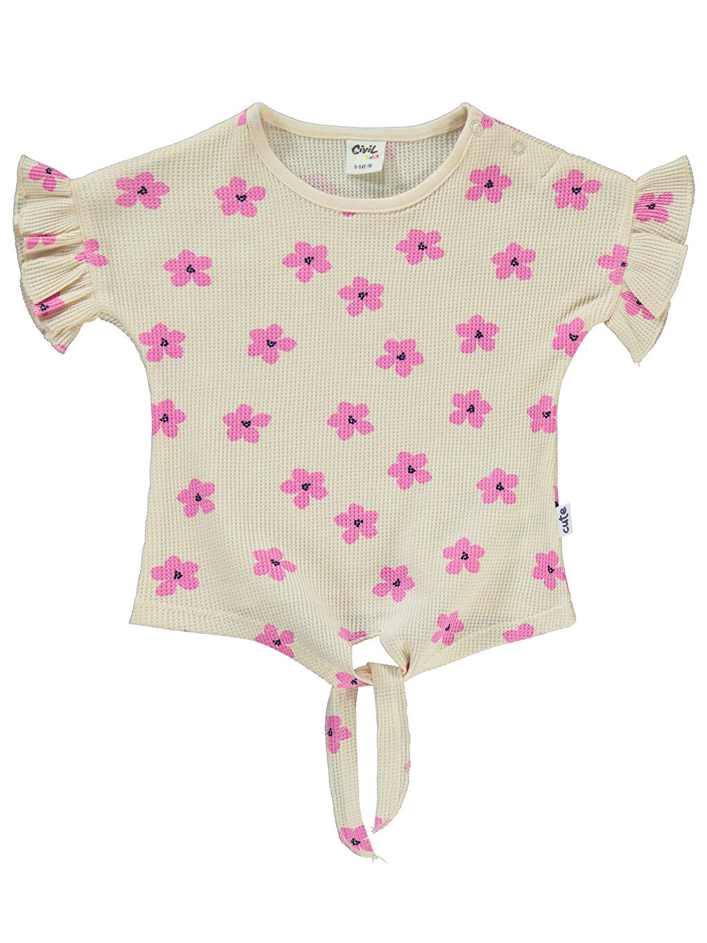 Bej Baby Kız Bebek Takım 6-18 Ay FilDişi-2