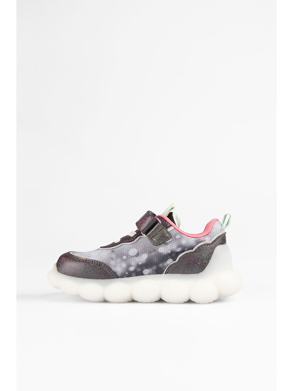 Balloon Işıklı Kız Bebek Siyah Spor Ayakkabı-1