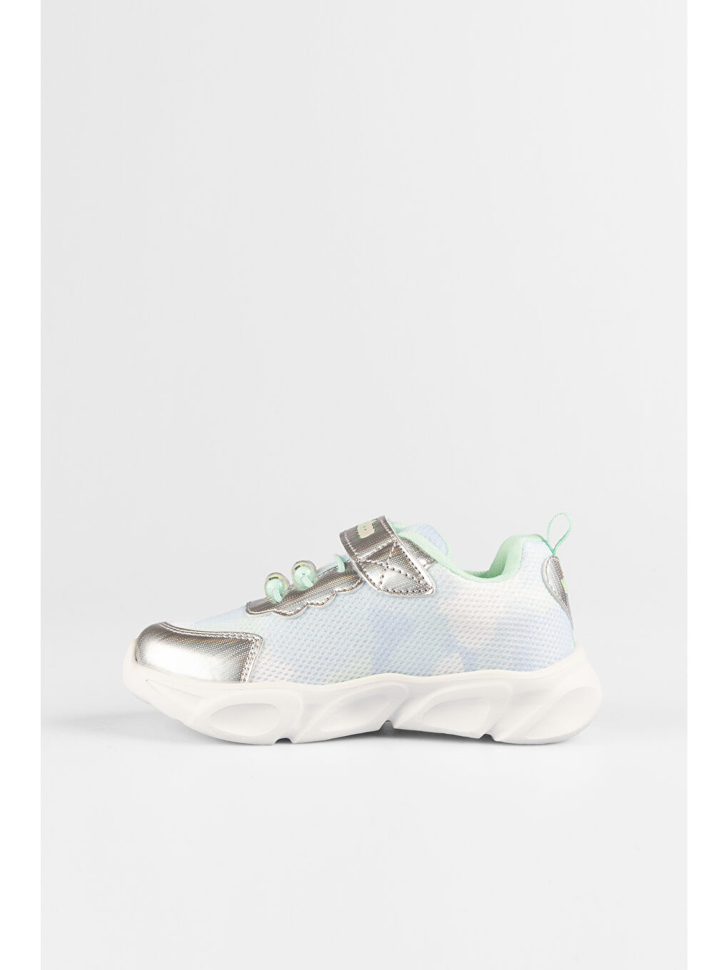 Gelato Işıklı Kız Bebek Beyaz Spor Ayakkabı-1