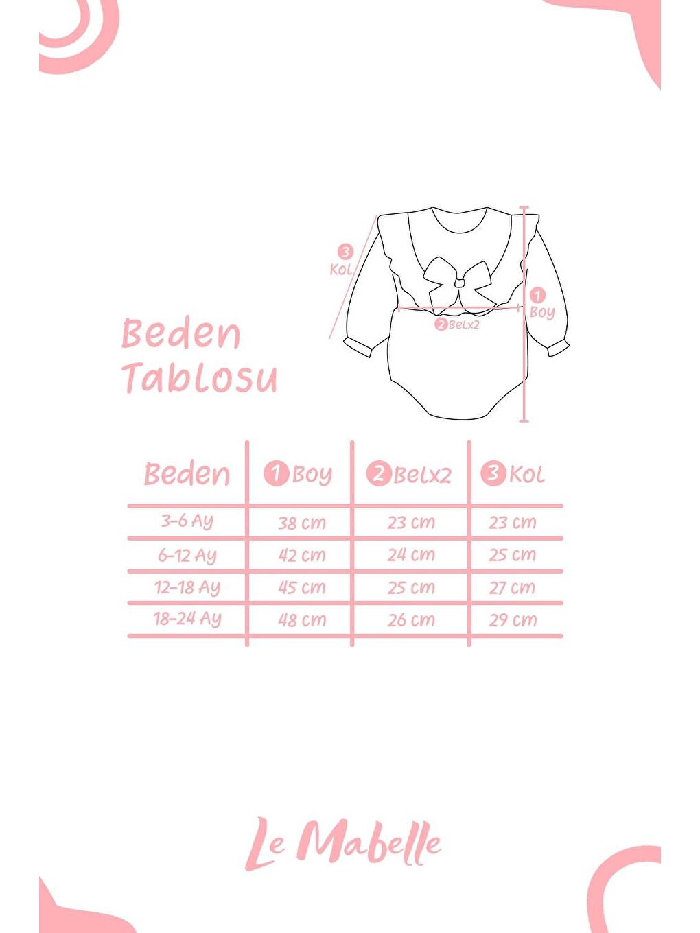 Pembe Fistolu Keten Kız Bebek Romper Tulum- Tallis-3