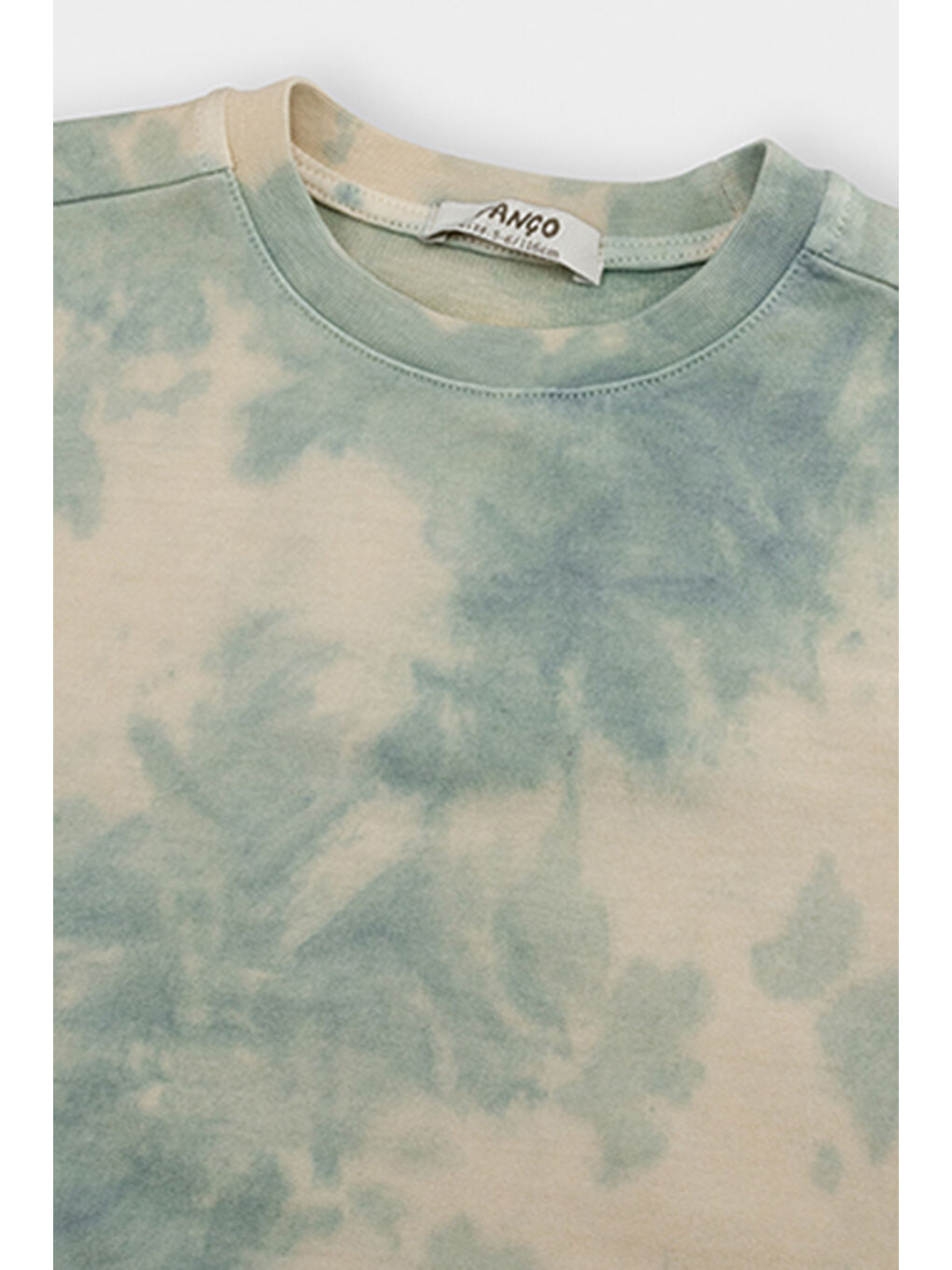 Erkek Çocuk Batik Yıkamalı Yeşil Sweatshirt-5