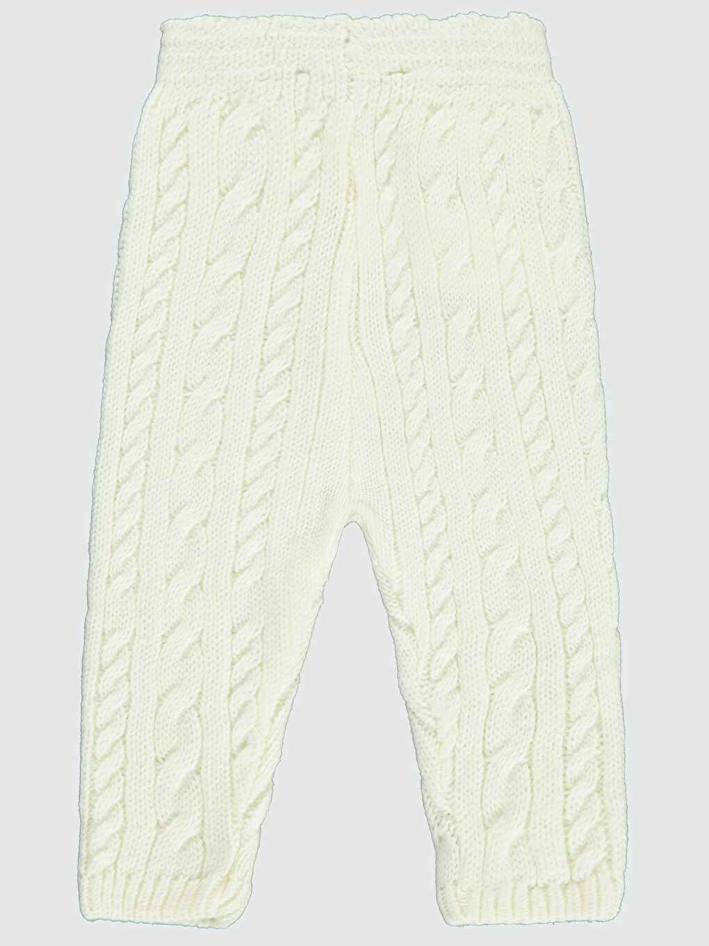 Baby Bebek Triko Patiksiz Tek Alt 3-12 Ay Ekru-1