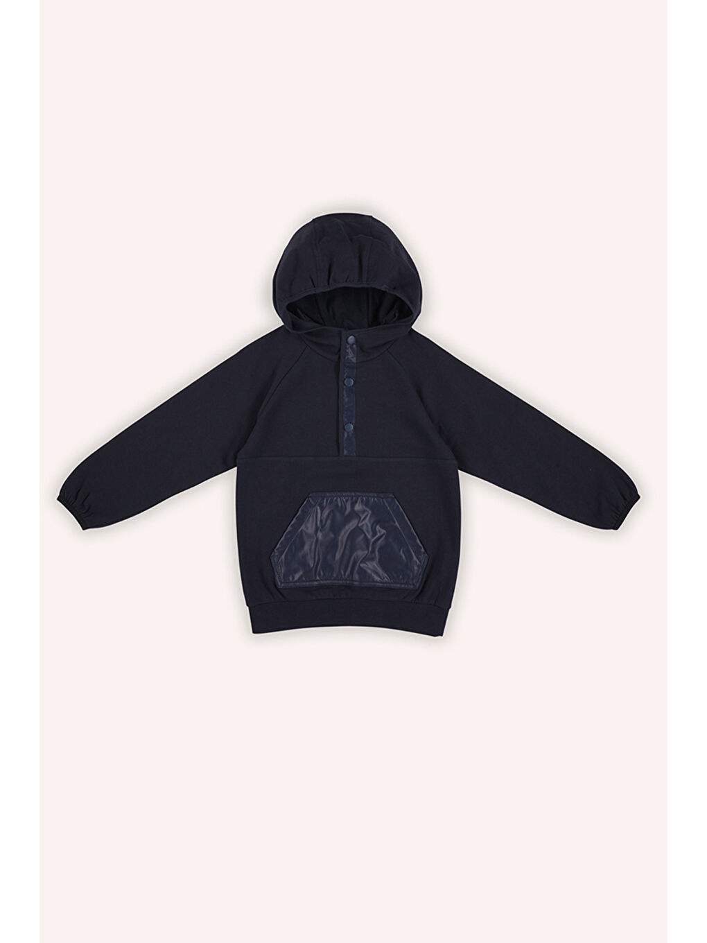 Erkek Çocuk Kapüşonlu Lacivert Sweatshirt-2