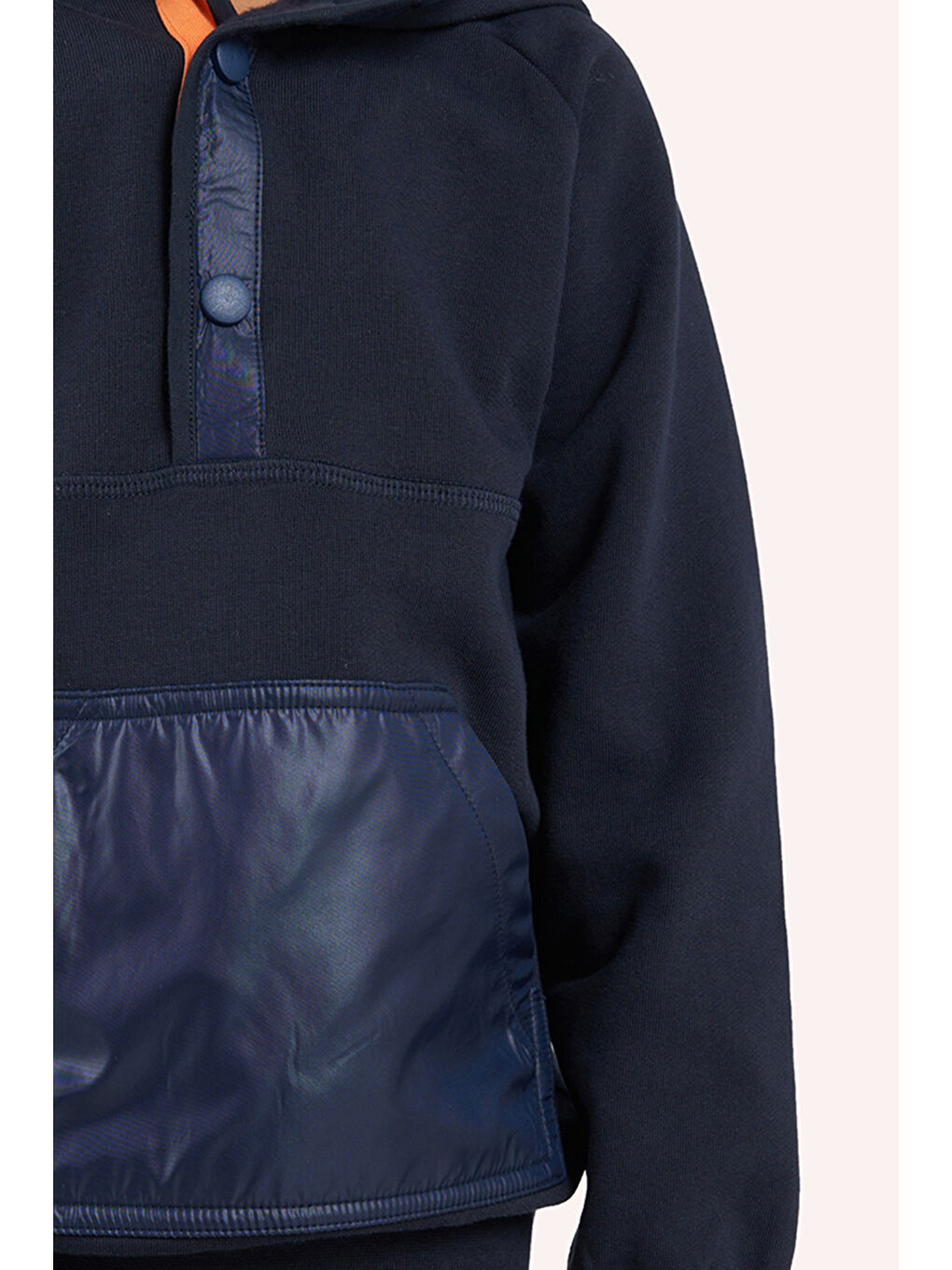 Erkek Çocuk Kapüşonlu Lacivert Sweatshirt-3