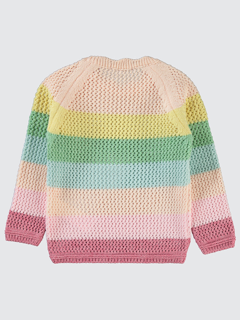 Pembe Girls Kız Çocuk Kazak 2-5 Yaş Pudra-1