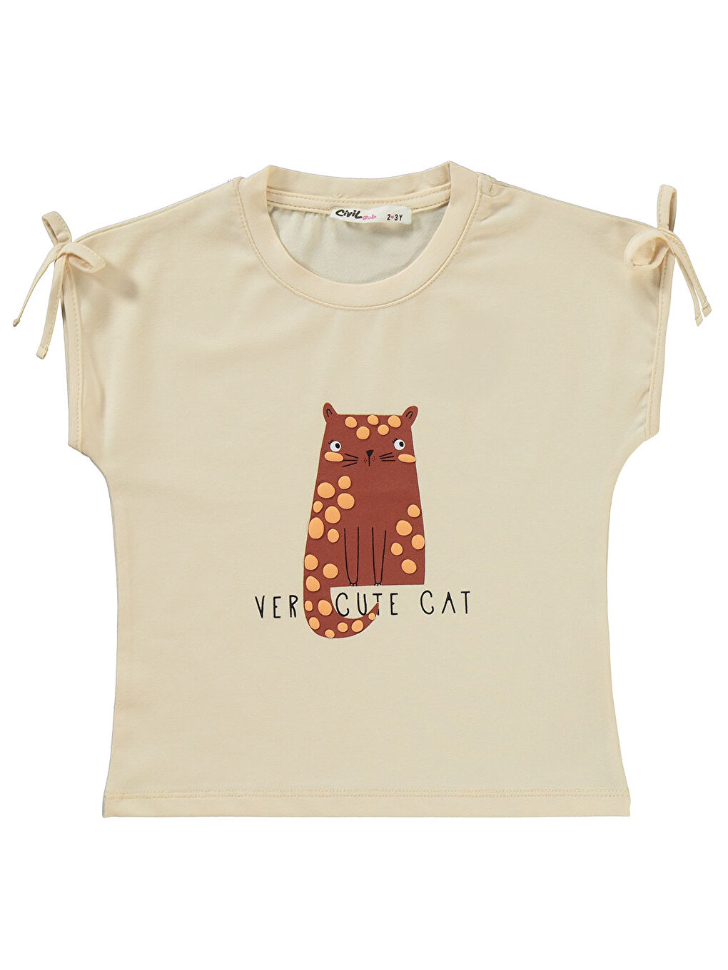 Beyaz Girls Kız Çocuk Takım 2-5 Yaş Tebeşir-2