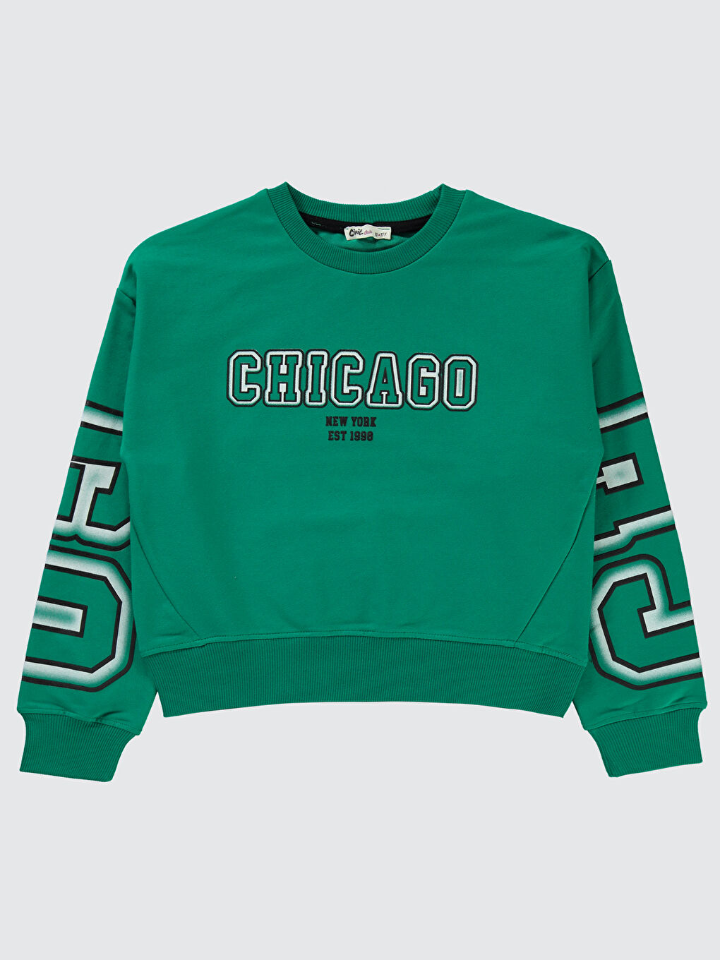 Yeşil Girls Kız Çocuk Sweatshirt 10-13 Yaş