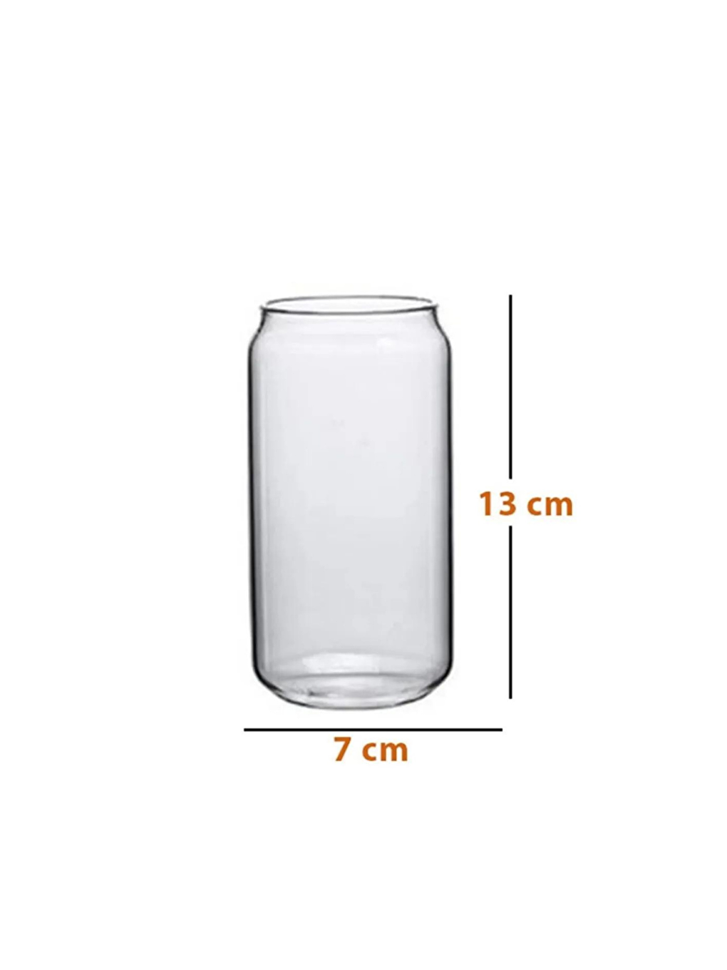 Kitchen Design Lab Renksiz Borosilikat 420 ml Cam Bardak 4 Adet - 2