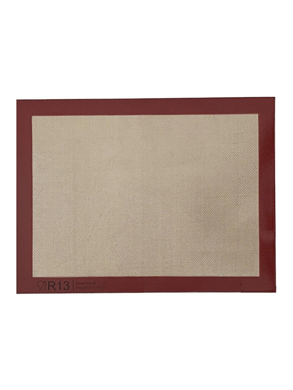 Fırın Pişirme Altlığı Pembe Ölçülü Hamur Açma Matı 45x65 cm Antrasit Silikon Merdane-6