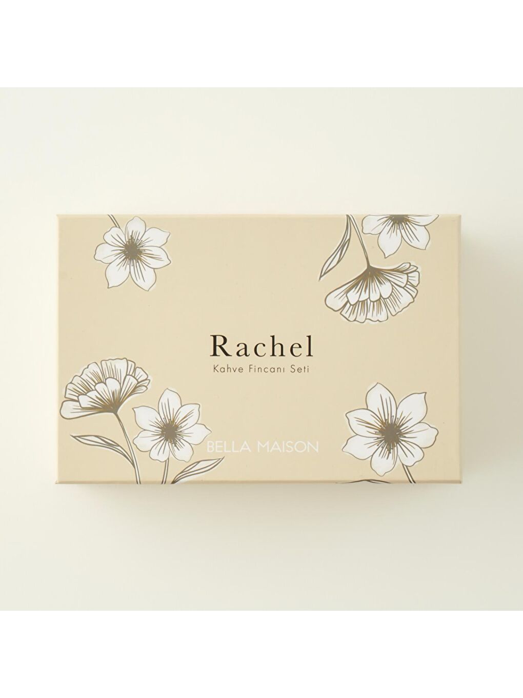 Karışık Rachel 2'li Kahve Fincanı Seti (90 cc)-2